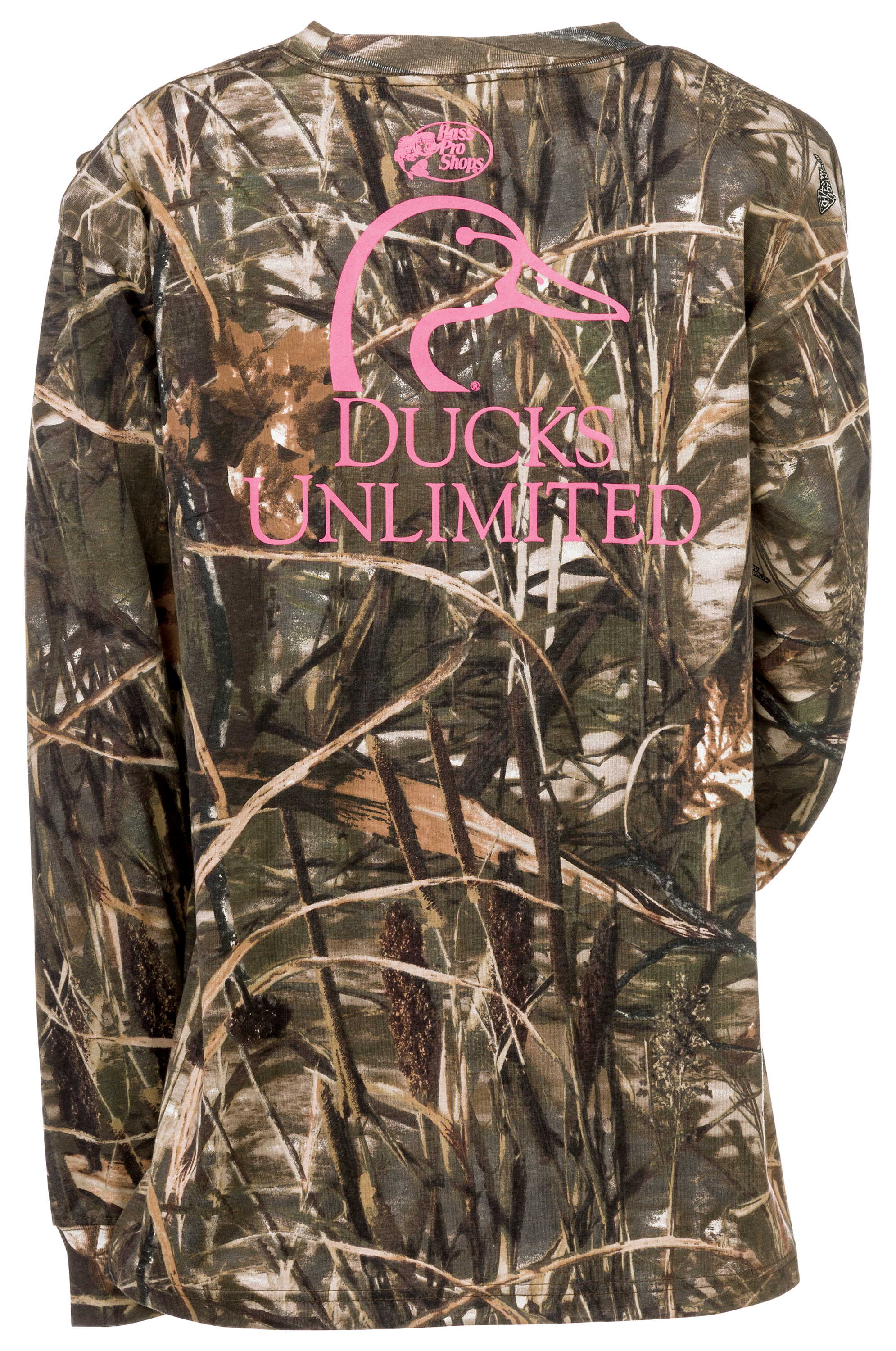 Ducks Unlimited Camo Logo T-Shirt for Men - Long Sleeve | Bass Pro Shops